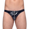 Black Level Men Slip Vinyl Helix Noir